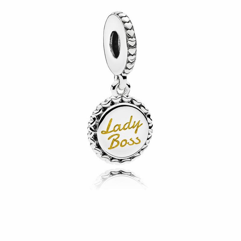 Pandora Lady Boss Dangle Charm Silver Egypt EP1257483
